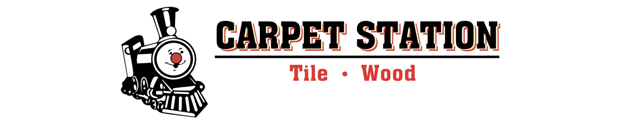 Carpet Station Tile & Wood Logo